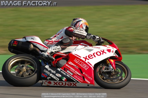 2008-05-11 Monza 0182 Superstock 1000 - 89 Domenico Colucci - Ducati 1098R